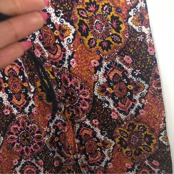 H&M Abstract Floral Mix Print Boho Jumpsuit Size 6 - Picture 10 of 10